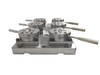 Mandril manual 6 en 1 D100 3M con base CNC