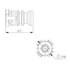 Barra de tiro 3R-605.2RS 3R-605.2E