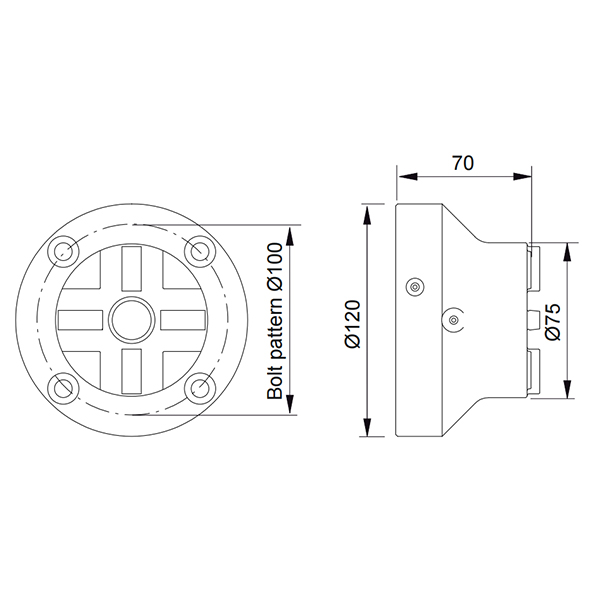 Mandril neumático para pulvimetalurgia, Macro PM 3R-600.17-20